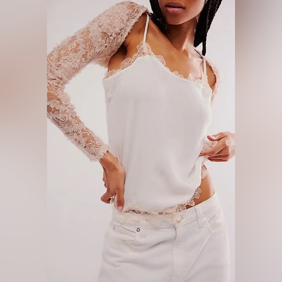 *NWOT* Free People Sunset Lover Cami by Intimately in Ivory - Picture 1 of 7